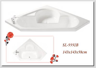 SL-5550B 高亮度壓克力浴缸 