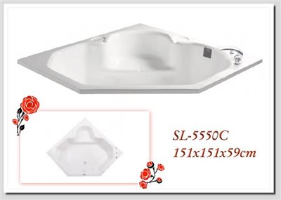 SL-5550C 高亮度壓克力浴缸 
