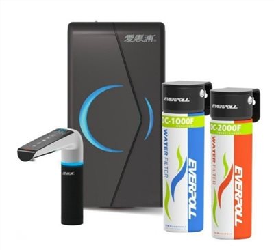 EVERPOLL愛惠浦  EVB-298 廚下型雙溫UV觸控飲水機