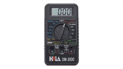  HILA 海碁 數字三用電錶 DM-3000
