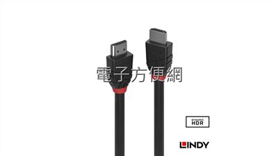 BLACK LINE 8K HDMI(TYPE-A) 公 TO 公傳輸線 0.5米/1米/2米/3米/5米