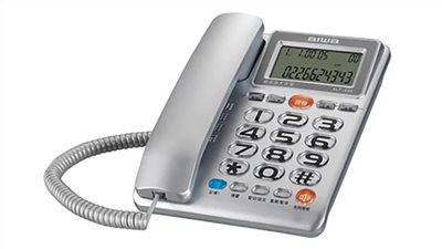 愛華 AIWA ALT-890 超大字鍵助聽有線電話 顏色隨機出貨