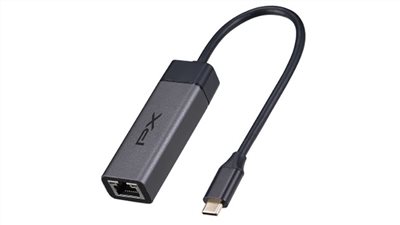 PX 大通 USB-C to RJ45乙太網路轉接器 2.5G CR2