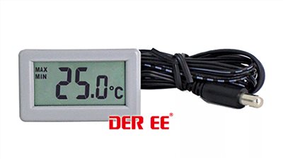 DER EE 得益   迷你型溫度計 溫度計附測棒 DE-20W