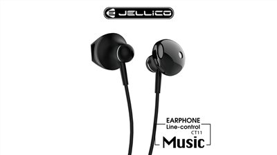 JELLICO 3.5mm線控入耳式耳機 JEE-CT11(顏色隨機)
