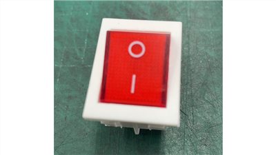 4P帶燈斜面 AC110/220V W:白殼 R:紅蓋 Y:黃蓋 G:綠蓋  P/D5083A-W-R