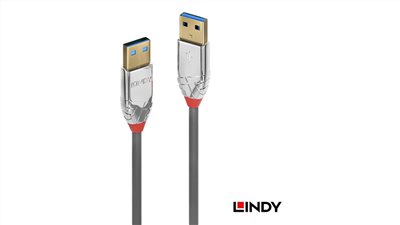 LINDY 林帝 CROMO LINE USB3.0 公 to 公 傳輸線 2M 36627