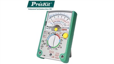 ProsKit 寶工 26檔指針型防誤測三用電錶 MT-2017N