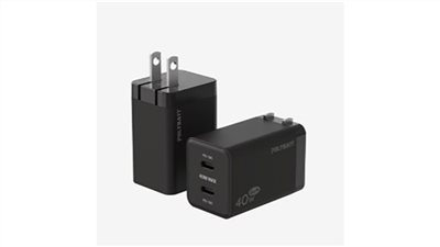 POLYBATT 40W GaN 氮化鎵充電器 2C GAN06-40W