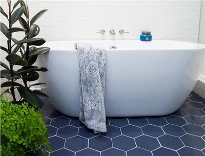 西班牙-調色盤 多色六角磚 （22*25cm）*AD240.334