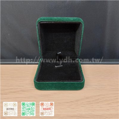 法式墨綠墜盒-小