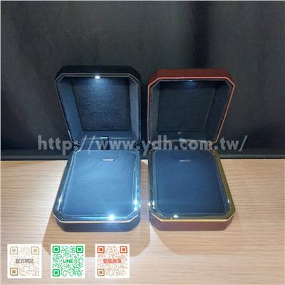 八角金邊LED墜鍊盒