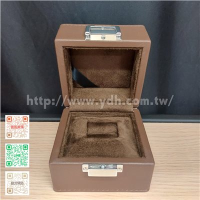 皮革木戒指盒