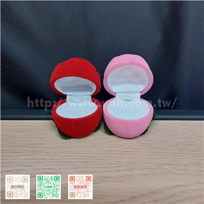 玫瑰造型戒指盒