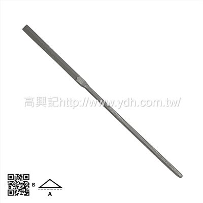 瑞士魚牌-140mm精密柳葉銼刀(平頭)LE3011