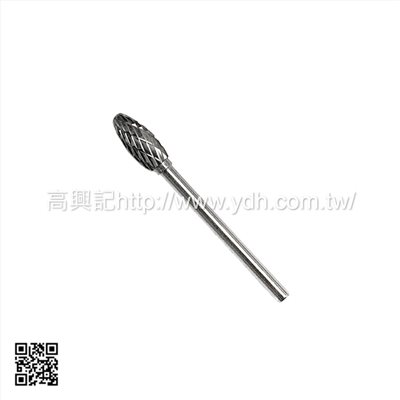 鎢鋼滾磨刀 H款 柄徑3.0mm