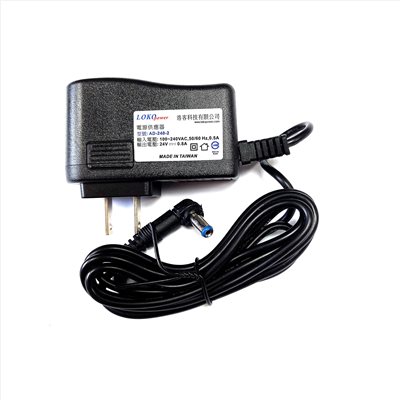 LOKO POWER DC 24V 0.8A 電子式變壓器 變電器 穩壓器 (接頭可更換)