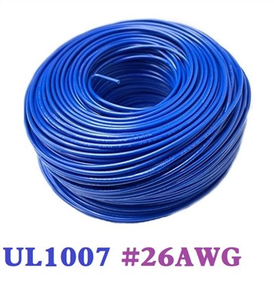 UL1007 26AWG 多心線  藍色 一捲60米