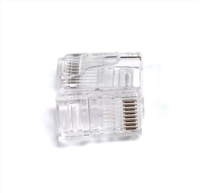 CAT.5E 8P8C 三叉網路接頭  1包50pcs
