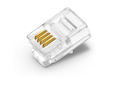 電話接頭 4P4C  100入