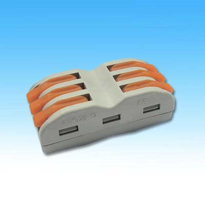 3P快速接線端子 適用電線:0.08~4mm²
