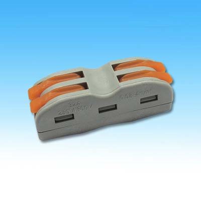 2P快速接線端子 適用電線:0.08~4mm²
