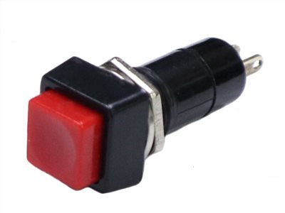 方型無段開關  (紅)  5001AR
