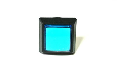 小方型電玩開關   藍