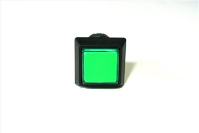 小方型電玩開關   綠