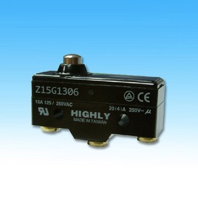 大微動開關15A押扣短 15G1306