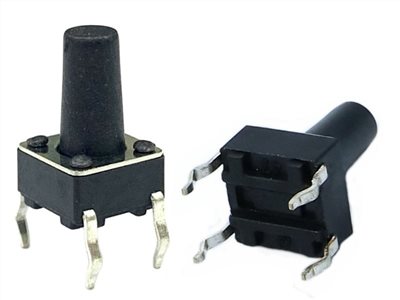 小型觸摸開關 6×6×9(H)mm 4P KRS-0663