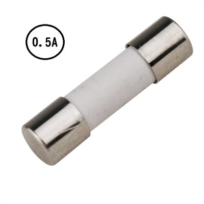 20mm 陶瓷管保險絲  0.5A