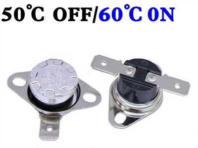 50℃ OFF/60℃ 0N  溫度開關