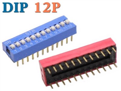 12P DIP SW 指撥開關
