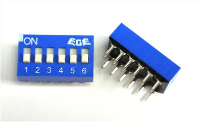 6P DIP SW 指撥開關