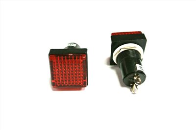 鑽石型指示燈 220V 紅 785220R