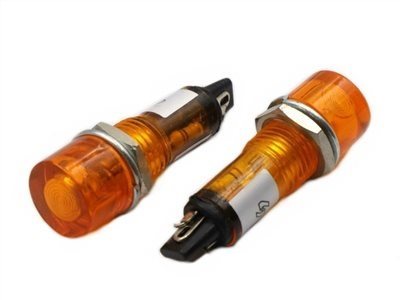 中丸型指示燈 24V 黃 76624Y