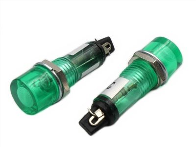 中丸型指示燈  110V 綠