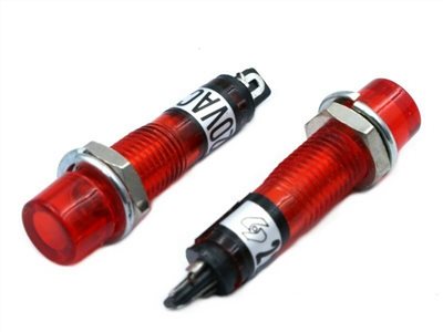 迷你型指示燈  12V 紅