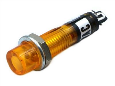 迷你型指示燈  110V 黃
