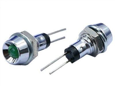 3m/m  3V鐵殼指示燈 井型  綠