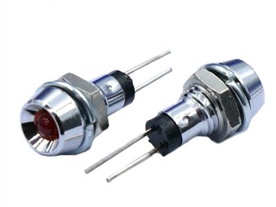 3m/m  3V鐵殼指示燈 井型  紅
