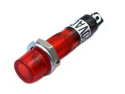 迷你型指示燈  110V 紅