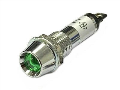 DC12V 鐵殼型指示燈 綠