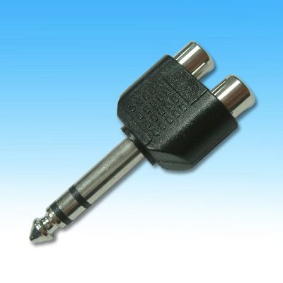 6.3立體頭-2RCA座  1109