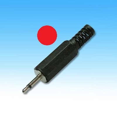 2.5單音頭附尾  紅 1058