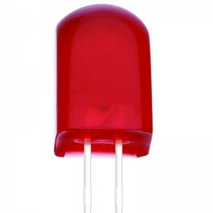 LED 8MM  紅  方型