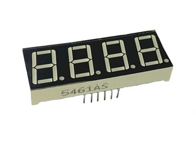 0.56"  4個8  共陰 七段顯示器