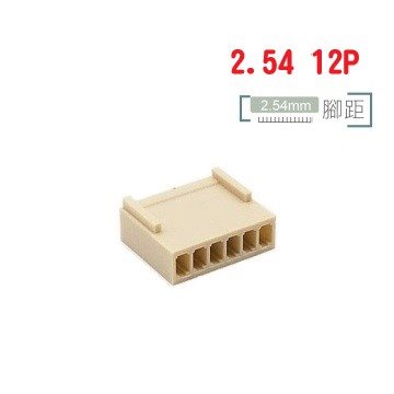 2.54mm 12P 母座