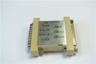 MINI TEST  25公-25母  7燈  跳線盒 